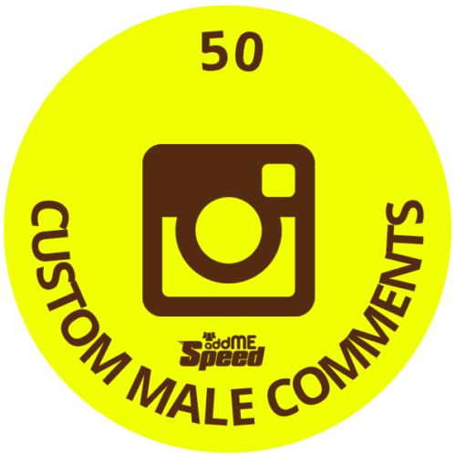 50 instagram custom male comments